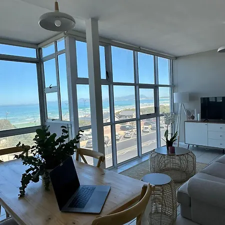 Charming Beachfront Strand Apartment Cape Town Exterior photo